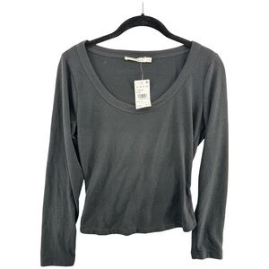 Lush Black Long Sleeve Top - NWT